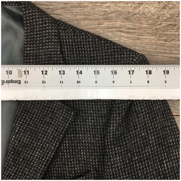 VINTAGE STAFFORD‎ Mens Tweed Blazer Sport Coat Casual Jacket Size 40L Wool Suit